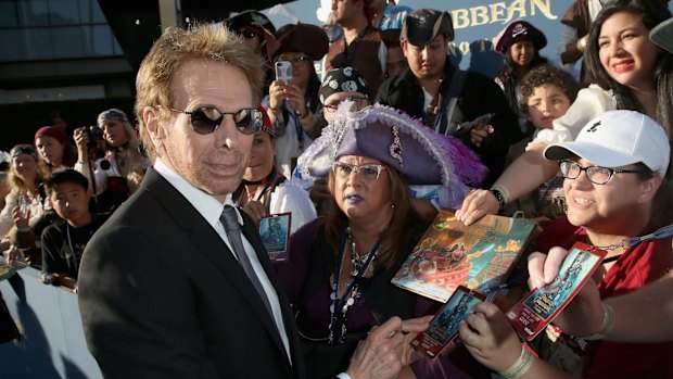 Producer Jerry Bruckheimer at the Hollywood premiere of Dead Men Tell No Tales in May.