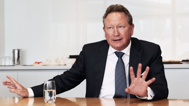 Andrew Forrest has been named WA Australian of the Year.