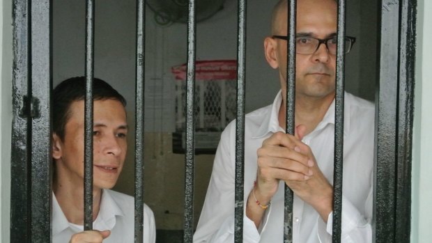 Neil Bantleman and Ferdinant Tjiong were jailed then released and have now been sent back to prison by the Indonesian Supreme Court.
