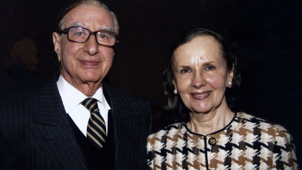 Sydney multimillionaires Isaac and Susan Wakil.