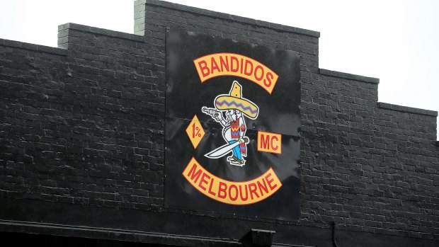 The Bandidos' clubhouse in Brunswick.