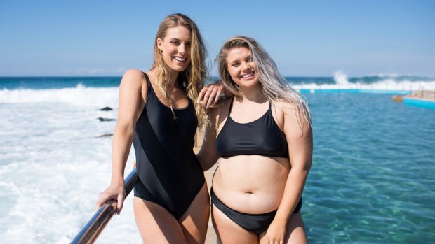 Set Me Freestyle leak-proof one-piece and Got Your Backstroke leak-proof active bikini both come in black for the time being.