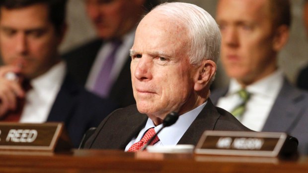 Republican senator John McCain is an avid proponent of further sanctions against Moscow.