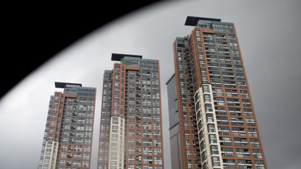 China still has big inventories of unsold homes.