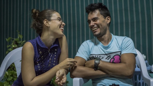 Claudia Rodriguez and Alejandro Padilla, who are planning to marry but say they are uncertain when they will be able to afford to raise a child in Havana.