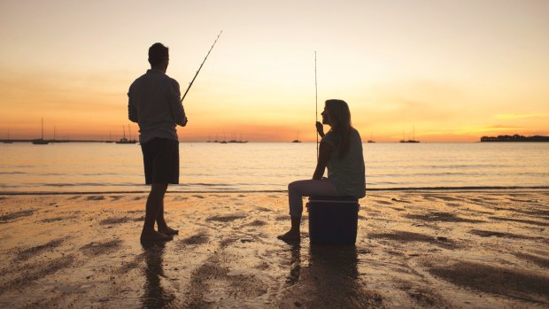Every fisherman's true passion is talking about fish while waiting for a bite on their lines.