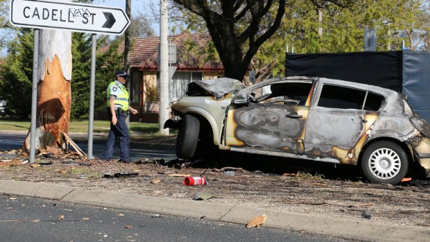 A man died in the car crash on Antill Street, Downer