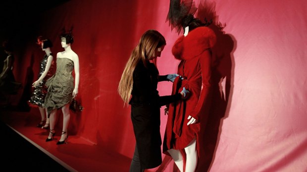 Staying put?: It has been suggested the Powerhouse may keep popular fashion exhibitions such as the current Isabella Blow show in the city.