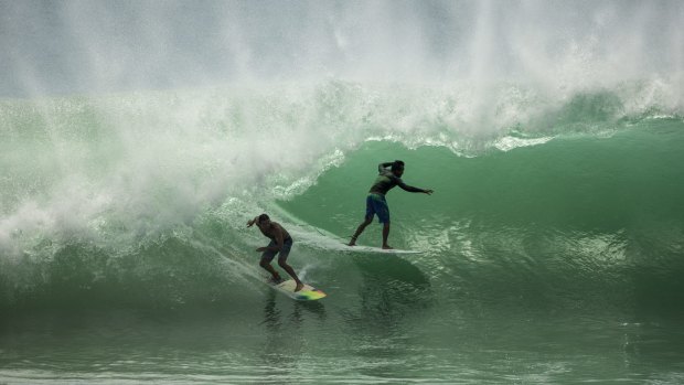 An Australian man (not pictured) has died surfing in Indonesia, according to reports.  

