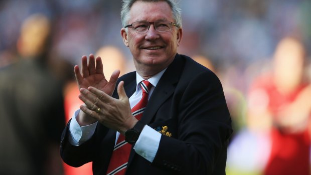 Former Manchester United manager Alex Ferguson.