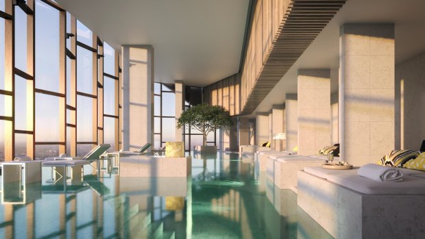 The Ritz-Carlton Melbourne is giddying, both in luxury and elevation.