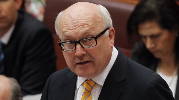 Some Liberals blame Attorney-General George Brandis for bungling the case for change when he declared "everyone has the right to be a bigot".