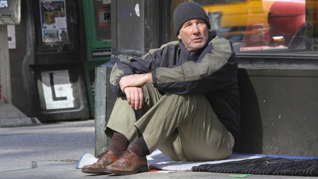 Richard Gere in Time out of mind.