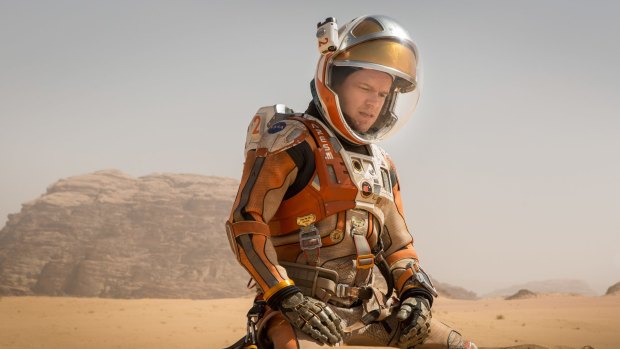 Matt Damon's Mars scenes were shot on a huge sound stage in Budapest.