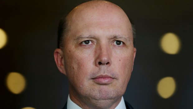 Minister for Immigration and Border Protection Peter Dutton