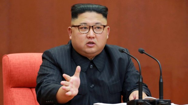 North Korean leader Kim jong-un.