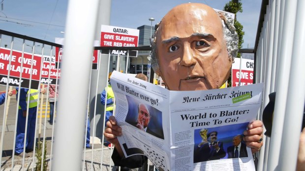 Calls for Sepp Blatter to step down have gathered pace from across the globe.
