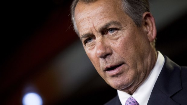 House speaker John Boehner has signalled he is prepared to let agency financing lapse.