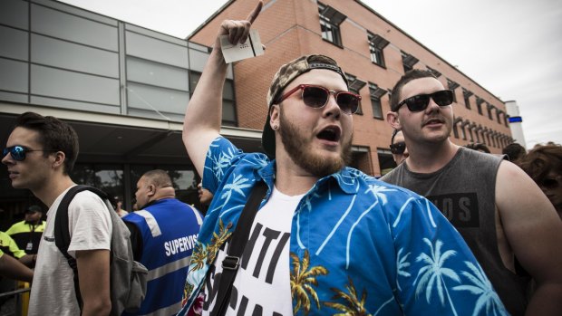 Fans converge on Sydney Olympic Park for Stereosonic on Saturday.