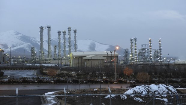 Iran's heavy water nuclear facility near Arak earlier this year.