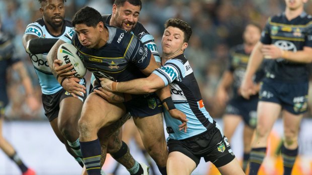 Rather good: Jason Taumalolo was unstoppable against the Sharks - can the Eels do any better?