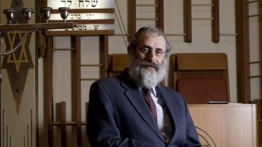 Rabbi Benzion Milecki in 2012.