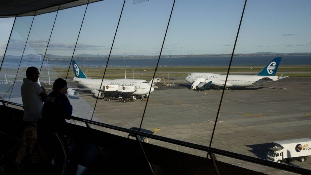 Air New Zealand said an 'internal network failure' was to blame for the delays.