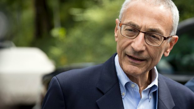 John Podesta's personal email account was hacked.