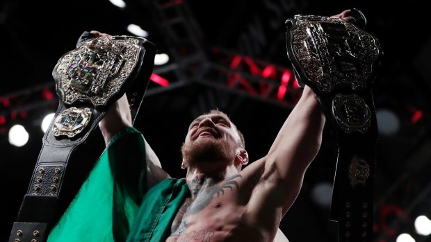 King of the arena: Conor McGregor.