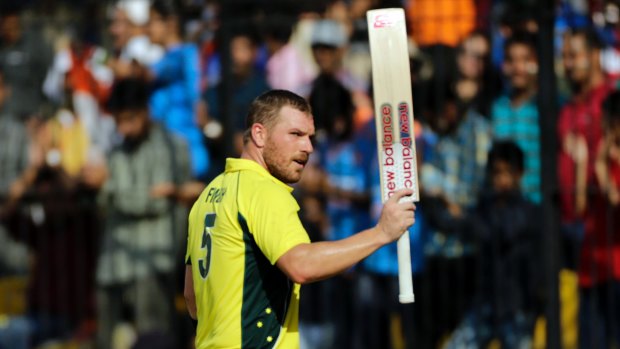 Aaron Finch's century wasn't enough to ward off Australian humiliation in Indore.