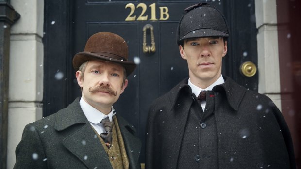 Benedict Cumberbatch and Martin Freeman star in Sherlock– intelligent entertainment, that's hard to beat.