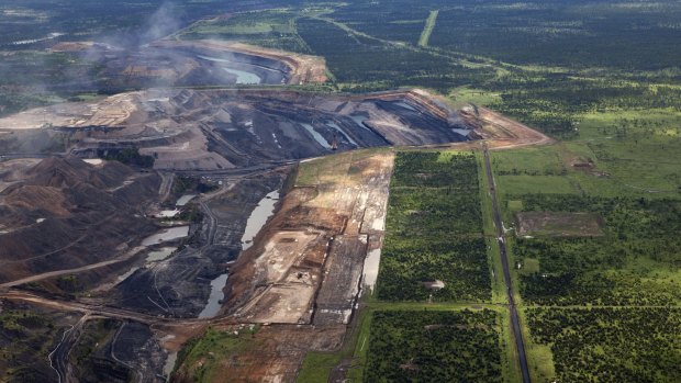 The proposed Alpha coal mine will be a full open cut mine producing 32 million tonnes a year. 