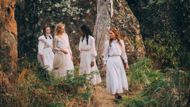 A still from the television reboot of Picnic at Hanging Rock.