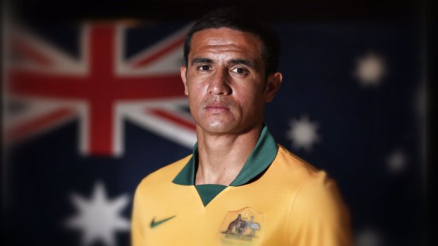 "But this is our turn. This is our chance ... this can be it."
Tim Cahill says soccer in Australia is coming.