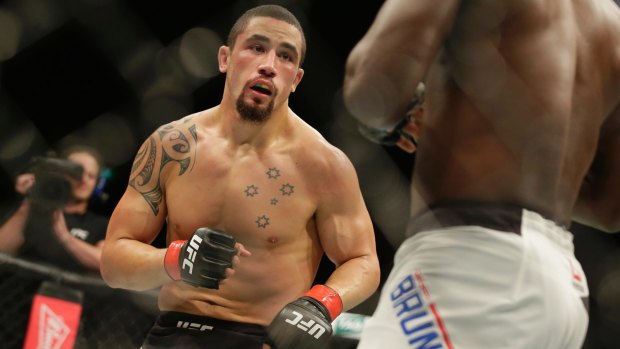 Robert Whittaker has fought his way up to No.3 in the UFC's middleweight rankings. 