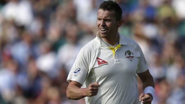 Not done yet: Peter Siddle.
