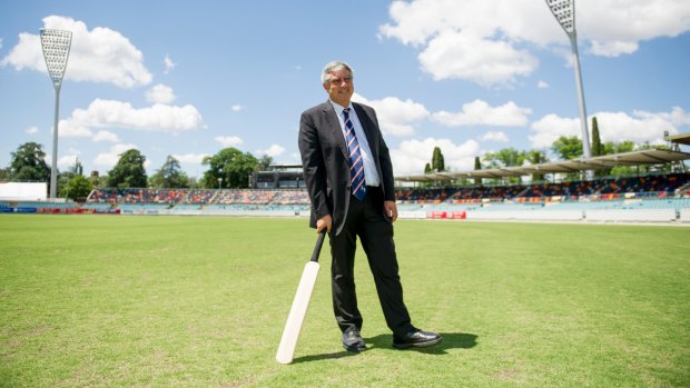 Outgoing Cricket ACT chief executive Mark Vergano.