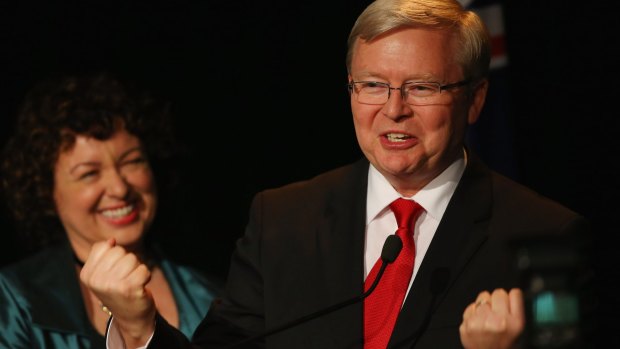 Meet the star of the show, the high-flying Kevin Rudd.