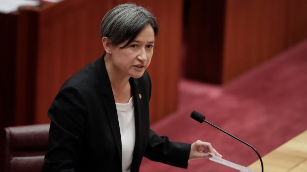 Game-changer: Penny Wong says China's initiative "represents a rejection of the conventional ways of doing business."