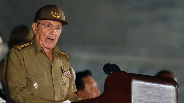 Concerned: Cuban President Raul Castro