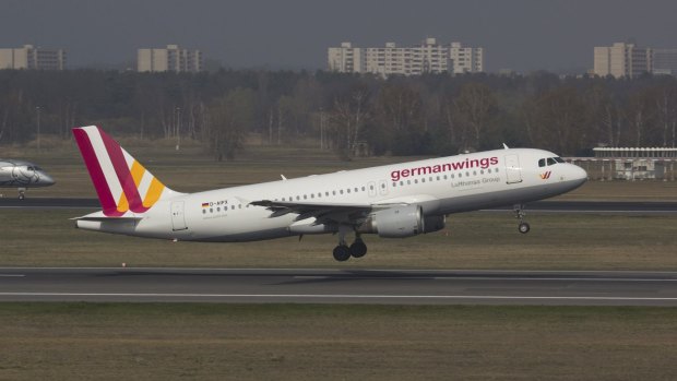 Tragedy: A Germanwings Airbus A320 similar to the one that crashed in the French Alps.