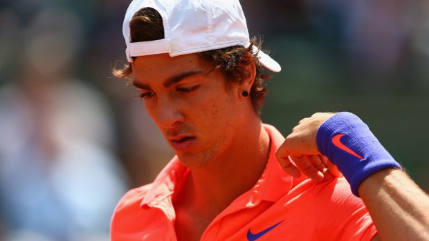 Thanasi Kokkinakis of Australia.