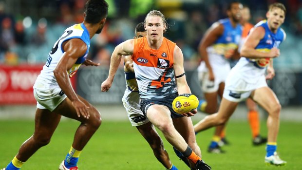 Cam McCarthy played 20 games for GWS last year before asking for a trade.