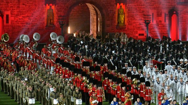 Seven West Media made a $5 million profit from hosting the Royal Edinburgh Military Tattoo in Melbourne in early 2016. 