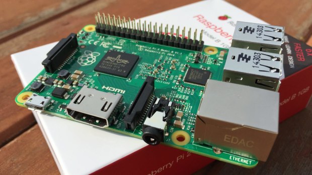 The tiny Raspberry Pi 2 packs a lot more punch.