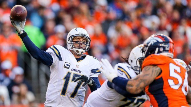 Not so fast: Philip Rivers and the San Diego Chargers' proposed move to Los Angeles is no longer guaranteed. 