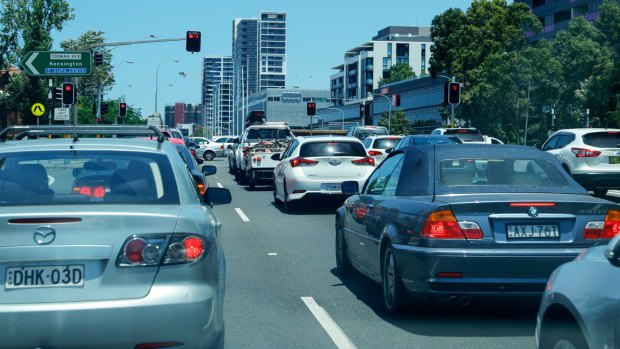 Traffic report: Sydney has seven of the 10 slowest roads in Australasia.