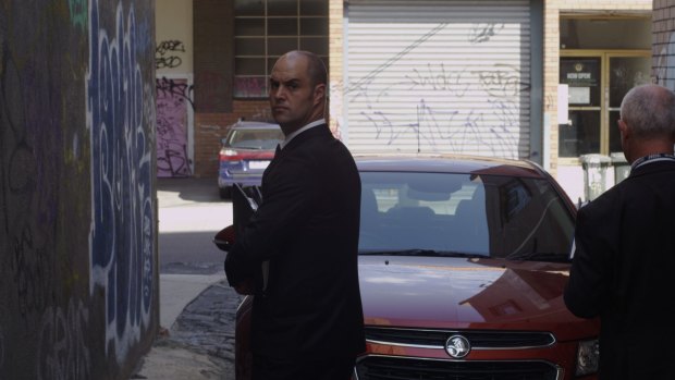 Meagher murder investigators Paul Rowe (left) and Dave Butler, from the ABC documentary Conviction.