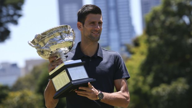 Support: World No. 1 Novak Djokovic has come out in support of Sharapova