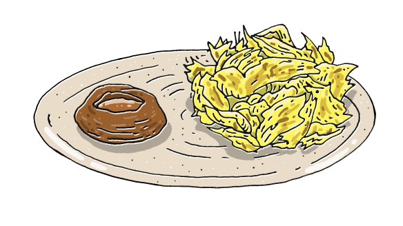 Sunda's roti and curried Vegemite.